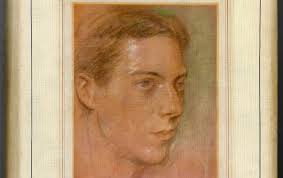 Charles Ricketts & Charles Shannon: 566. Charles Shannon's Portrait of  Ronald Firbank