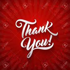 A big collection of thank you images. Thank You Beautiful Lettering Text Vector Illustration Thank Royalty Free Cliparts Vectors And Stock Illustration Image 124573489