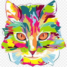 Online shopping from a great selection at movies & tv store. Flower Line Art Clipart Wall Cat Design Transparent Clip Art