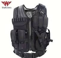 YAKEDA Men'S Black Friday Adjustable Training Vest With Detachable Belt
