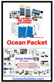 Ocean Unit Packet Marine Habitats Tides Currents Ocean Floor Ocean Life Bioluminescence And More Ocean Activities Ocean Unit Ocean Habitat