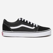 VANS black suede trainers