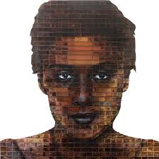 Portraits created from old film negatives by Nick Gentry. …