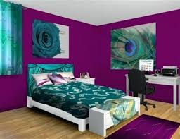 Purple And Teal Room Really Like The Colors The Decor Not So Much Purple Wall Art Bedroom Teal Bedding And Bed Tea In 2020 Teal Bedroom Decor Teal Bedroom Teal Bedding