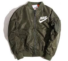 Ma 1 Nike Kanji Streetwear Bomber Kanye West Outfits Hoodies Men Bomber Jacket