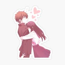 We have a way out! Anime Love Couple Greeting Card By Graksmxxt Redbubble