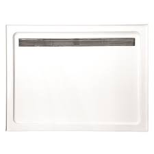 Rick Mclean S Designer Bathware 1200 X 900mm White Modern Acrylic Shower Base With Stainless Steel Grate Acrylic Shower Base Shower Base Stainless Steel Channel