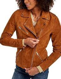 Ils nous permettent de vous proposer la meilleure expérience possible. Jacket Naf Naf Suede Camel Woman