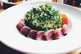 Here's a terrific potato salad peppered with tasty bacon bits and charred golden pops of sweet corn. A Local S Guide To Tampa Doc B S Fresh Kitchen Local Baysics
