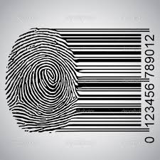 Fingerprint Becoming Barcode Barcode Art Fingerprint Art Fingerprint