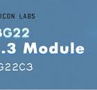 Small Size EFR32BG22 Wireless Transceiver