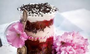 Foret Noire En Verrine Rezept Dessert Im Glas Schwarzwalder Kirsch Dessert