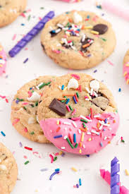 Chocolate Chip Birthday Cookies Sprinkles For Breakfast Recipe Sprinkle Cookies Delicious Chocolate Best Cookies Ever