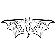 A bat is an animal and at the same time a bird with very unique qualities. Free Bat Tattoo Design Graphic Vector Stock By Pixlr