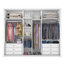 Guarda Roupa 3 Portas De Correr Selenium 100 Mdf Com Espelho Branco Semi Brilho Organizar Armarios De Quarto Projeto De Closet Pequeno Layout De Armario