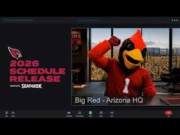 Arizona Cardinals 2026 Schedule Release Video : r/nfl - Reddit