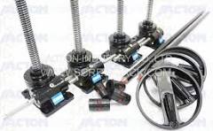 industrial hand crank jack screw,manual operated worm gear ...