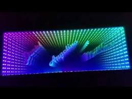 Infinity Mirror Coffee Table How To Video Youtube Infinity Mirror Infinity Mirror Diy Infinity Table