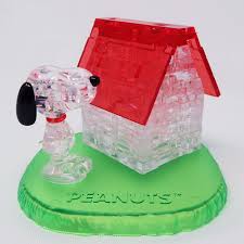 R e g u l a r d e l u x e c o l l a b Snoopy Original 3d Crystal Puzzles By Bepuzzled Review Collectpeanuts Com