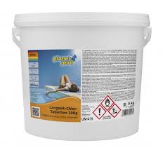 Planet Pool Langzeit Chlor Tabletten 200 G Planet Pool Chlor Desinfektion Planet Pool Poolpflege Poolwasserpflege Fresh Pool