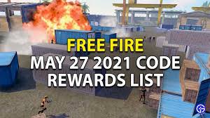 How to redeem free fire codes. Free Fire Redeem Code Today 27th May New Codes 28th May Event