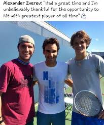 Alexander is the son of alexander zverev sr. Pin De St B I V No Pin Limit Em 1 Roger Federer Mr Perfect G O A T King Of The Courts Master Of Poetry In Motion My Idol