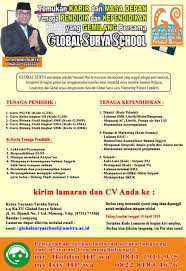 Lowongan kerja yayasan global,lippo, yayasan global,lippo jobs. Sekolah Global Surya Membuka Lowongan Guru Dan Karyawan Radarcom Id