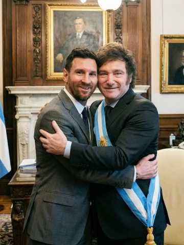 La FOTO CON MESSI, el gran objetivo de JAVIER MILEI - Mendoza Post