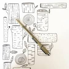 Lisa Congdon When I Was First Starting Out As An Artist I Drew And Painted A Lot Of Nature Including A Lot Of Wo Mit Bildern Zeichnen Abstrakte Zeichnungen Diy Zeichnen