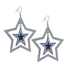 Dallas Cowboys Oversized Floating Star Earrings Dallas Cowboys Pro Shop Dallas Cowboys Pro Shop Dallas Cowboys Decor Dallas Cowboys Shoes