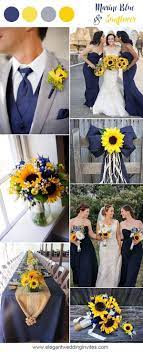 Wedding rings on a sunflower wedding flowers rings bright yellow. Marine Blue And Sunflower Rustic Country Wedding Ideas By Louisa Christianweddingideas Sunflower Themed Wedding Wedding Color Trends Sunflower Wedding