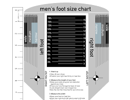 Mens Shoe Size Chart For Your Reference Kiddo Shelter In