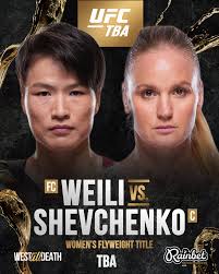 🚨 Zhang Weili is rumored to have vacated her title to face Valentina  Shevchenko in a super fight! Mackenzie Dern vs. Virna Jandirobais set for  October 25th #UFC321 #ufc #mma #combatsports