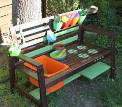 Wie Ich Aus Einer Gartenbank Eine Matschkuche Baute Glucke Und So Gartenbank Diy Gartenmobel Aussenmobel