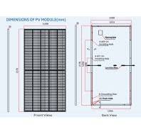 Obtenha painel solar Trina 575Wp Half-Cut Silver frame ...