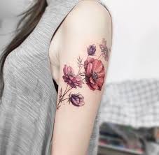 This design is a remarkable look. 91 Gorgeous Yet Delicate Flower Tattoo Designs For Your Own Inspiration