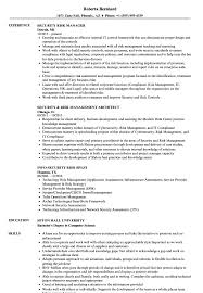 Editable, easily implemented cybersecurity risk assessment template! Security Risk Resume Samples Velvet Jobs