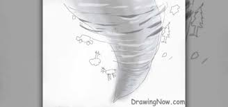 Easy, step by step how to draw tornado drawing tutorials for kids. How To Draw A Tornado Surrounded By Flying Debris Drawing Illustration Wonderhowto