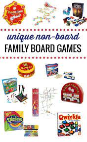 Family Games That Don T Use A Traditional Board But Play Like Board Games No Board Board Games Familygames Board Games For Kids Family Games Board Games
