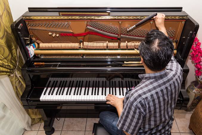 Professional tuning preserves string tension and structural health., AI generated