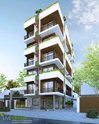 Luxury Apartment At Da Nang City Viet Nam Green House Design By Livegreen Architecture Apartments Exterior Apartment Architecture Small Apartment Building