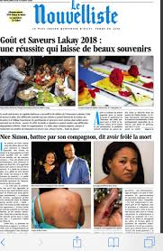 Liste des citations de nouvelliste de célébrités classées par auteur, thématique et par nationalité. Le Nouvelliste On Twitter Une Du Nouvelliste Mercredi 3 Octobre 2018