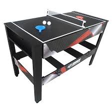 Multi Game Table This Compact 48 Rotating Game Table Features 4 Great Games In 1 Comes Complete With Sur Triumph Sports Multi Game Table Trendy Dining Room
