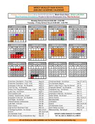Portrait) on one page in easy to print pdf format. One Page School Calendar 2020 21 Mercy Mcauley High School
