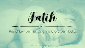 Pemberian nama kepada buah hati merupakan hal yang sangat penting. Arti Nama Fatih Tentangnama