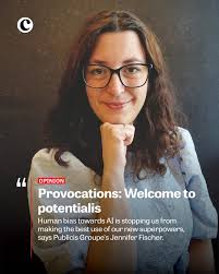 Publicis Groupe Middle East's Jennifer Fischer says that it's time for us  to unlock our AI superpowers. Read more with the link in bio. #AI #future  #advertising