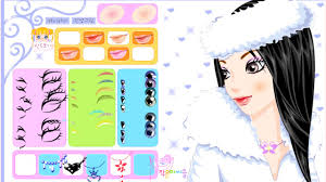 how to play winter make up game