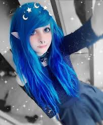Photo In 2020 Photo Scene Hair Blue Hair