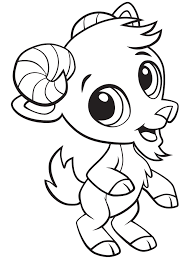 Check spelling or type a new query. Cute Baby Goat Coloring Page Free Printable Coloring Pages For Kids