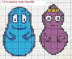 Barbapapa En Grille Gratuite Barbe A Papa Point De Croix Dessin Dysney